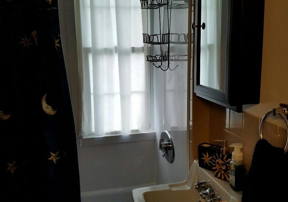 Remodeled bathroom and new tub