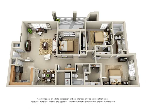 Floor plan Roanoke