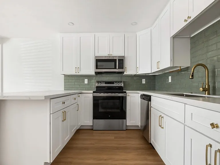 New appliances, cabinets, and finishes!