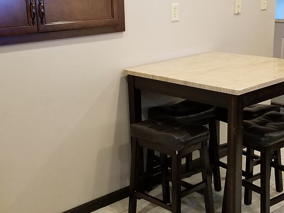 Built in wall pantry in kitchen