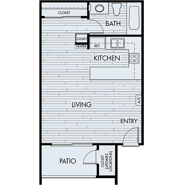 Floor plan Cerritos Plan SA