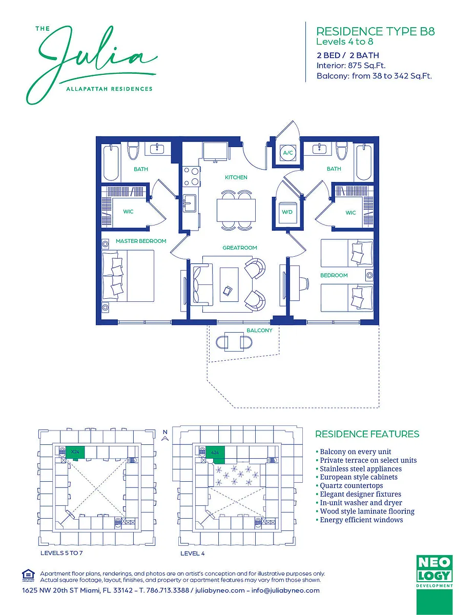 Floor plan B8
