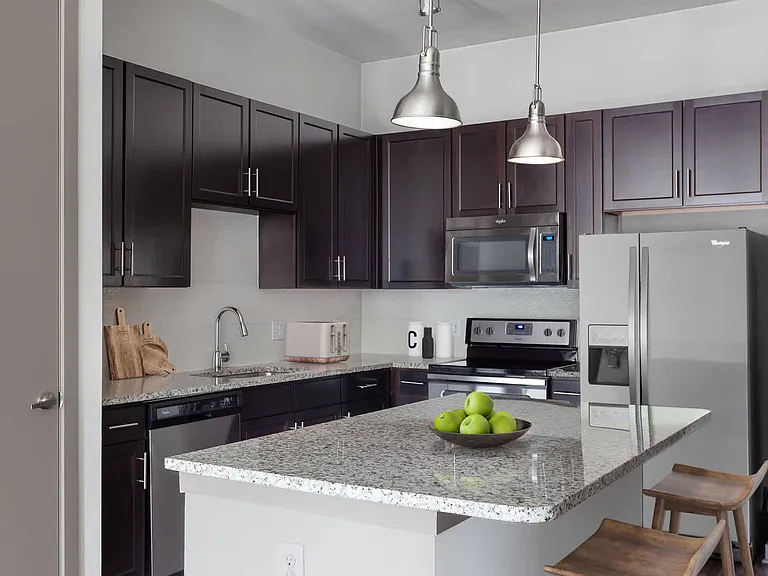 Kitchen with Stainless Steel Appliances