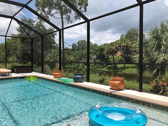 Heated salt water pool