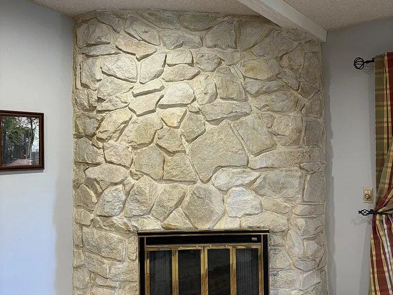 Second fireplace in the Master bedroom