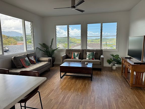 Panoramic view from living room