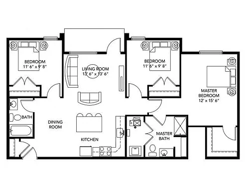 Floor plan C2