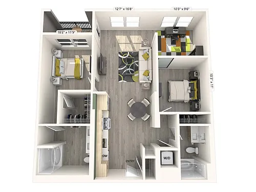 Floor plan 308