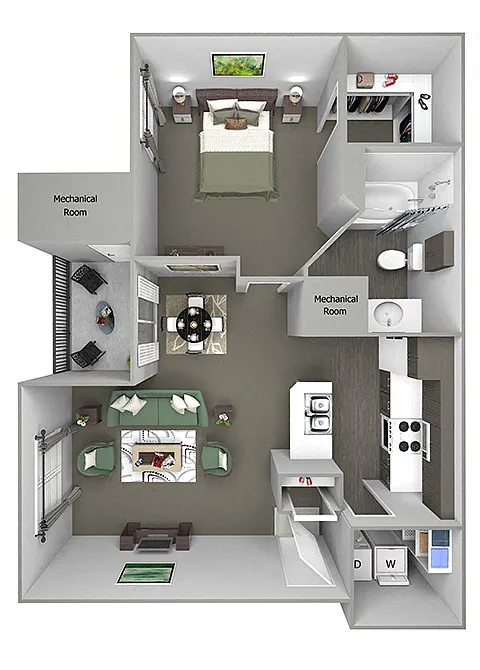 Floor plan A1 (Eagles Nest)