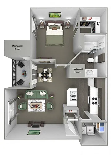 Floor plan A1 (Eagles Nest)