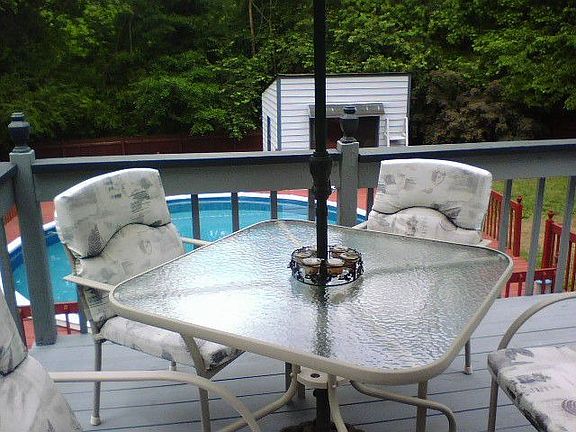 Upper Back Deck Pool View