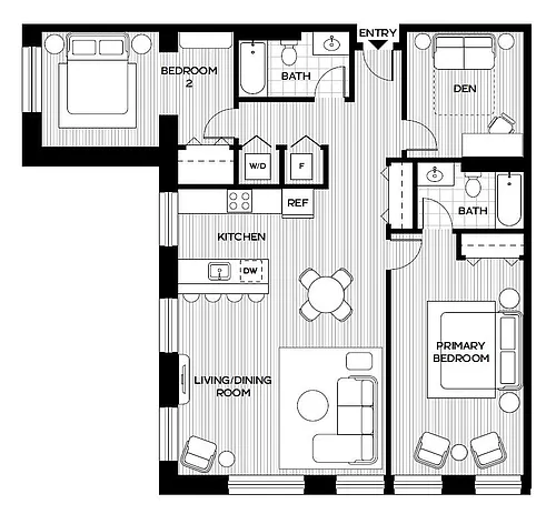 Floor plan B17R