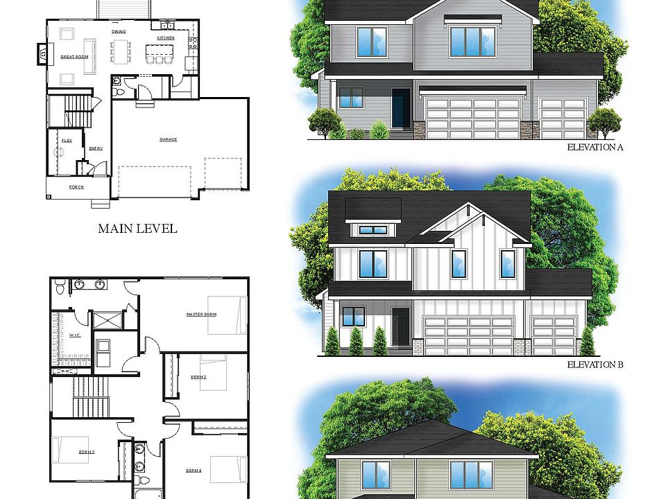 Elevation and Floor Plan