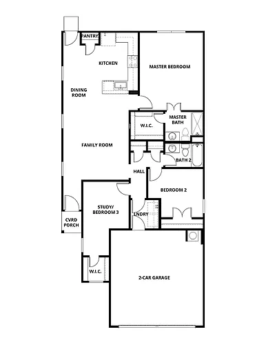 Floor plan Hawthorn