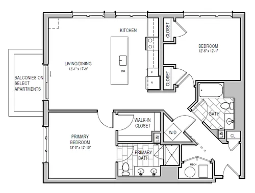 Floor plan B21