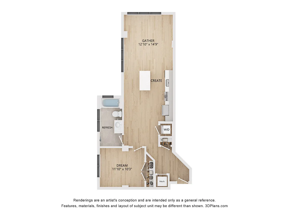 Floor plan C91