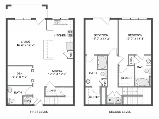 Floor plan TH200