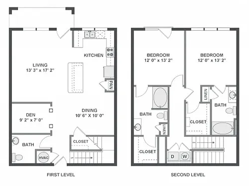 Floor plan TH200