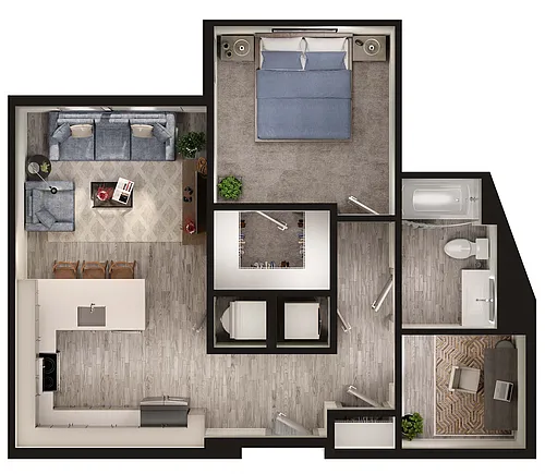 Floor plan A5D