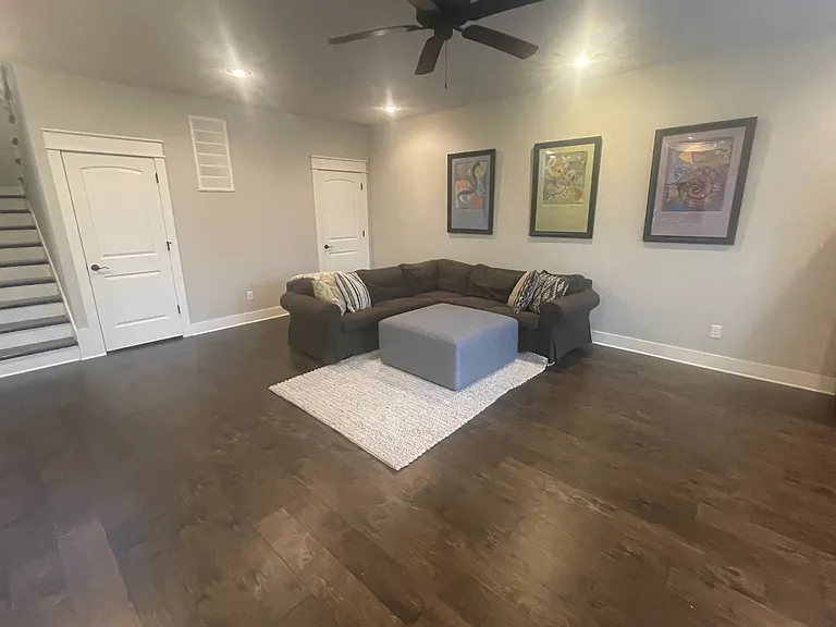 Lower level family room