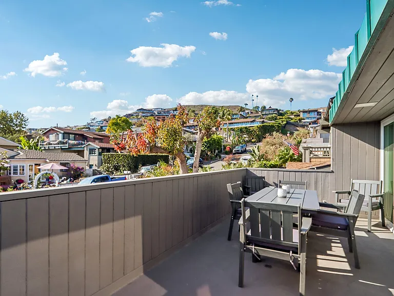 Upstairs Balcony