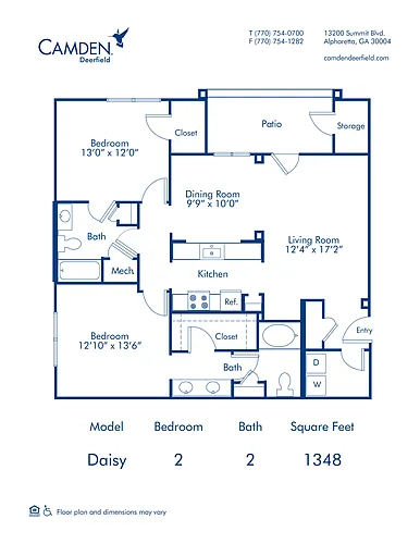Floor plan Daisy