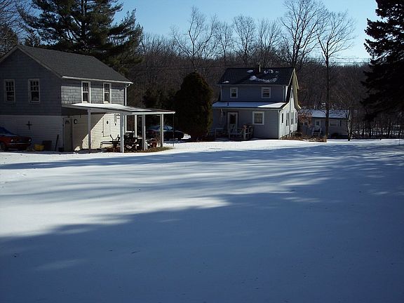 View from 400' deep back yard