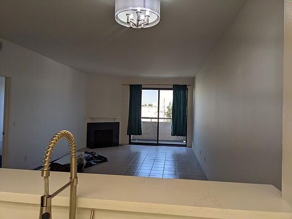 Large living/dining room.