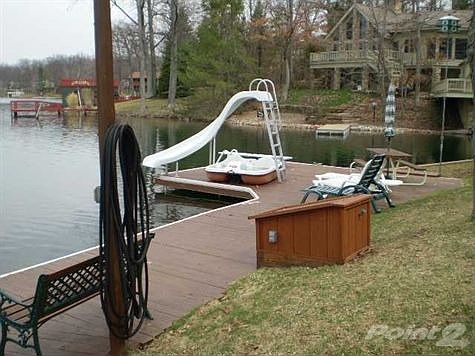 Custom deck with slide