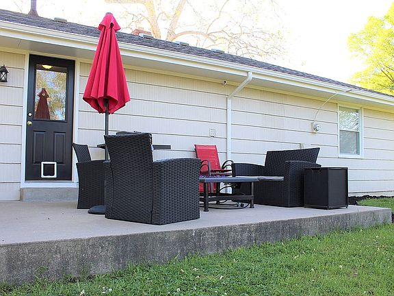 Back patio