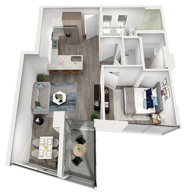 Floor plan Addison