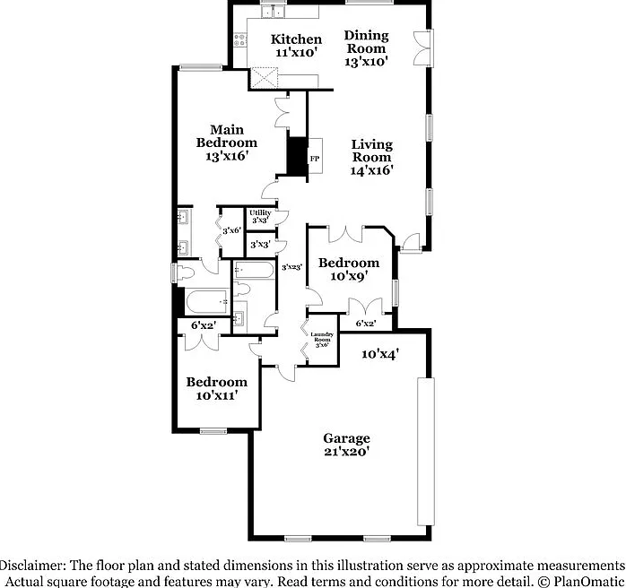 3 bed, 2.0 bath, 1336 sqft, $2,255 — Photo 2