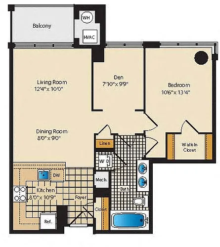 Floor plan Genova