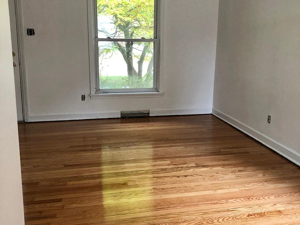 Living Room--Refinished original hardwoods, lots of light.