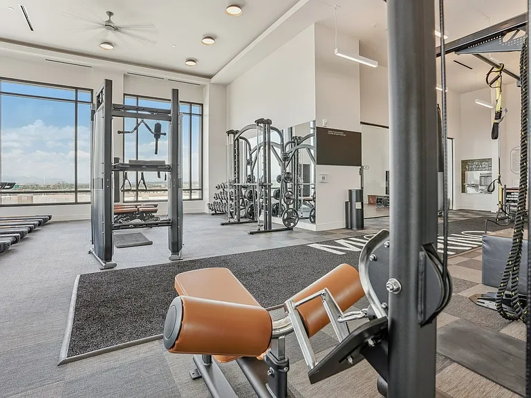 Elevated fitness with a view.