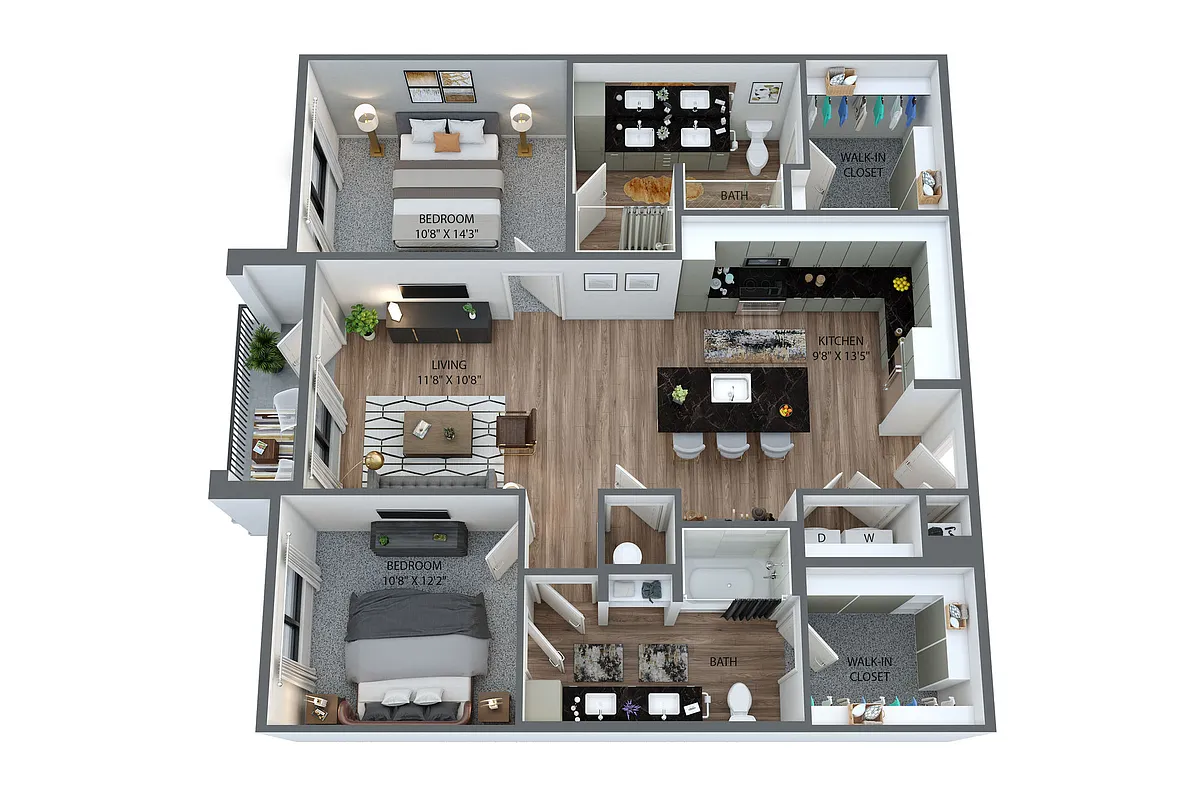 Floor plan B2
