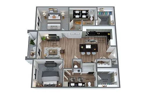 Floor plan B2