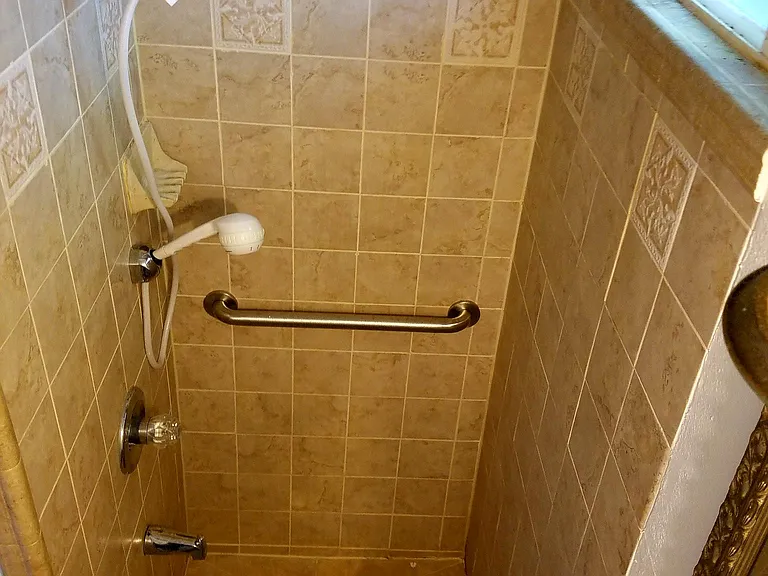Bathroom walk-in shower