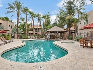 Relax by the Sparkling Pool Year-Round.