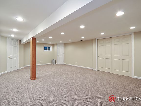 Basement: NEW Carpet + Fresh Paint