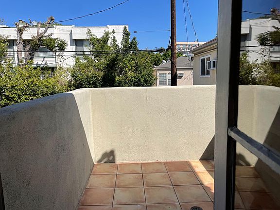 personal patio space right off the second bedroom