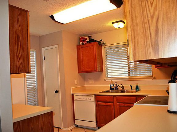 *Plenty of Counter Space Here*  Notice the modern Light Fixture*