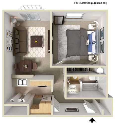Floor plan Plan D