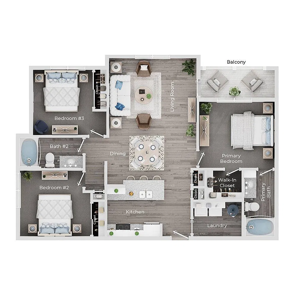 Floor plan D2- Willow