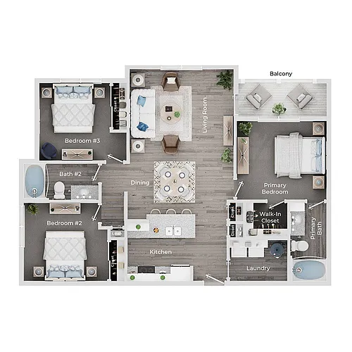 Floor plan D2- Willow