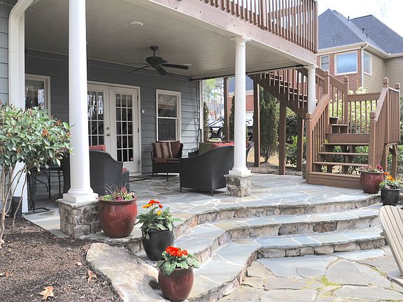 Underdeck system installed