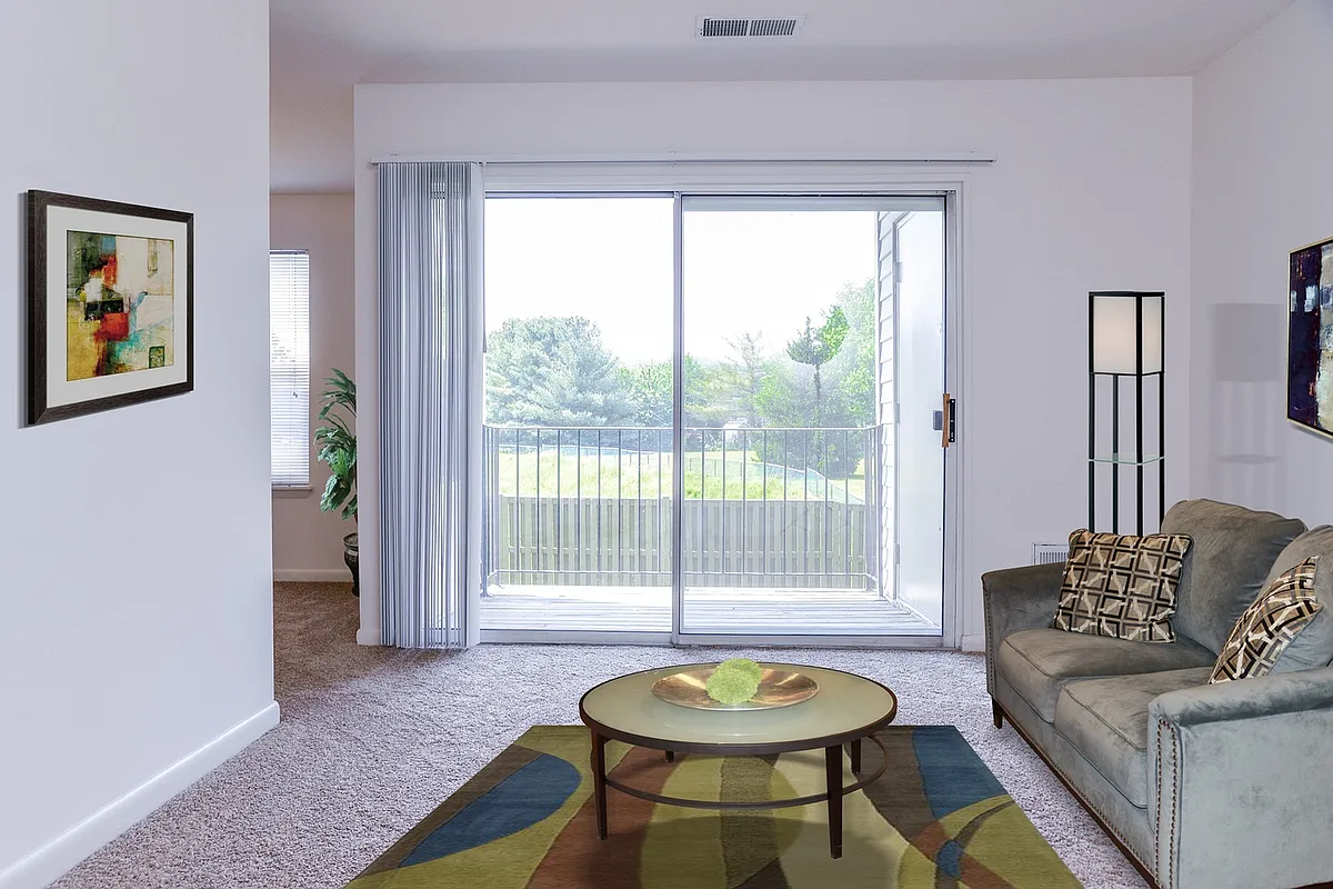 Expanded living space on your private balcony - Woodlawn Village