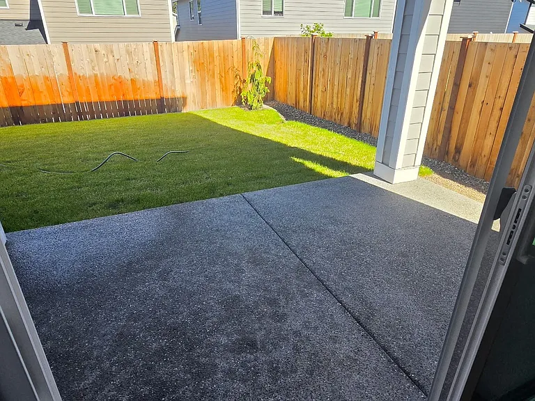 Great patio and yard for outdoor time.