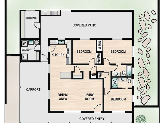 4th image of 1620 E RANCHO Drive