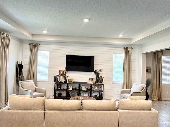 Custom ship lapped TV wall